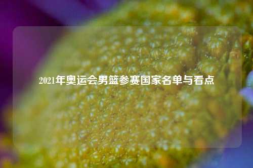 2021年奥运会男篮参赛国家名单与看点