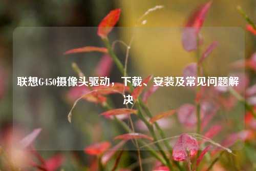 联想G450摄像头驱动，下载、安装及常见问题解决