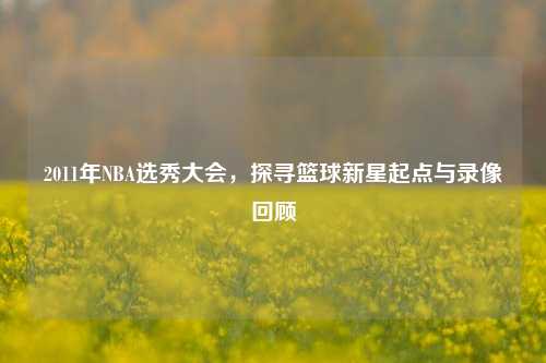 2011年NBA选秀大会,探寻篮球新星起点与录像回顾