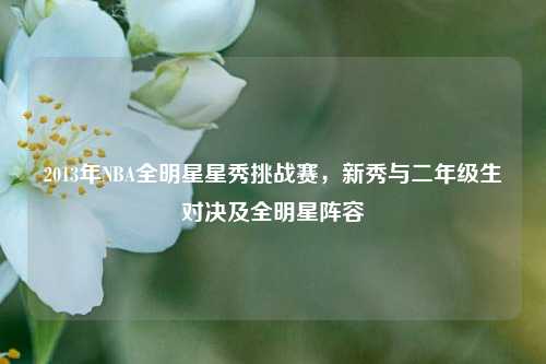 2013年NBA全明星星秀挑战赛，新秀与二年级生对决及全明星阵容