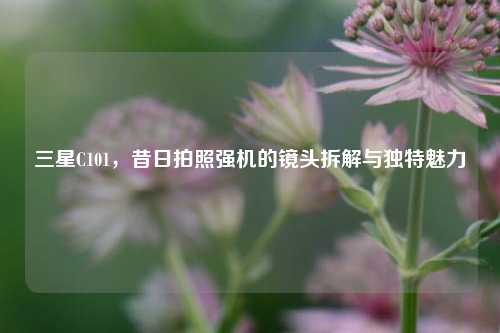 三星C101，昔日拍照强机的镜头拆解与独特魅力