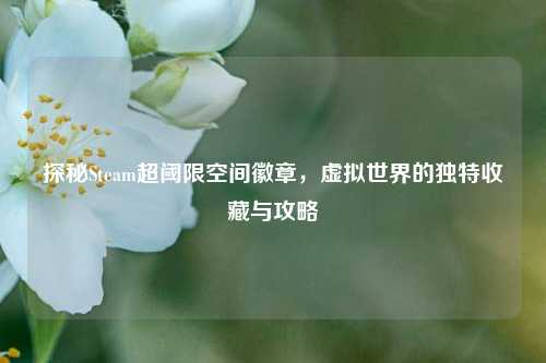 探秘Steam超阈限空间徽章,虚拟世界的独特收藏与攻略
