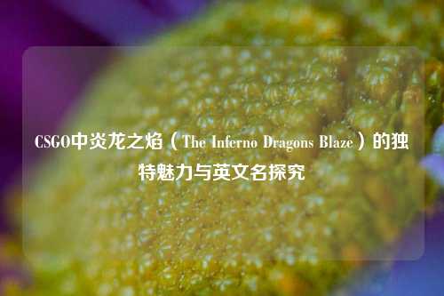CSGO中炎龙之焰（The Inferno Dragons Blaze）的独特魅力与英文名探究