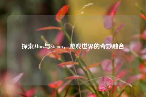 探索Altas与Steam，游戏世界的奇妙融合