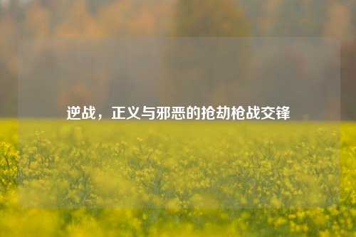 逆战，正义与邪恶的抢劫枪战交锋