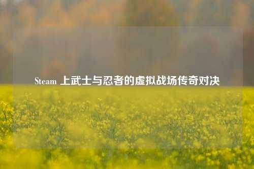 Steam 上武士与忍者的虚拟战场传奇对决
