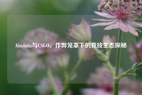 Aimbotz与CSGO，作弊笼罩下的竞技生态探秘