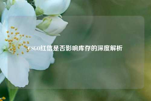 CSGO红信是否影响库存的深度解析