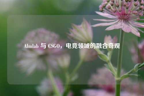 Almlab 与 CSGO，电竞领域的融合奇观