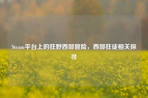 Steam平台上的狂野西部冒险，西部狂徒相关探寻