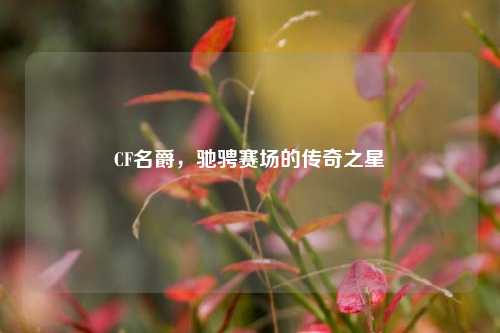 CF名爵，驰骋赛场的传奇之星