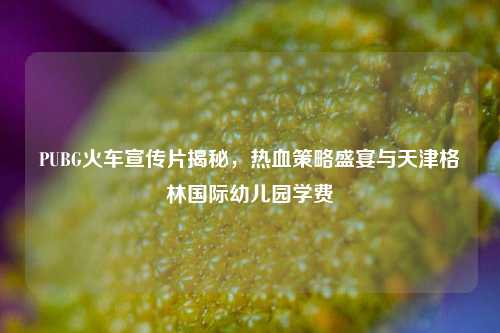 PUBG火车宣传片揭秘,热血策略盛宴与天津格林国际幼儿园学费