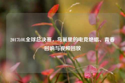 2017LOL全球总决赛，鸟巢里的电竞绝唱、青春回响与视频回放