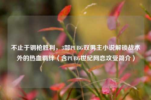 不止于钢枪胜利，3部PUBG双男主小说解锁战术外的热血羁绊（含PUBG世纪网恋攻受简介）