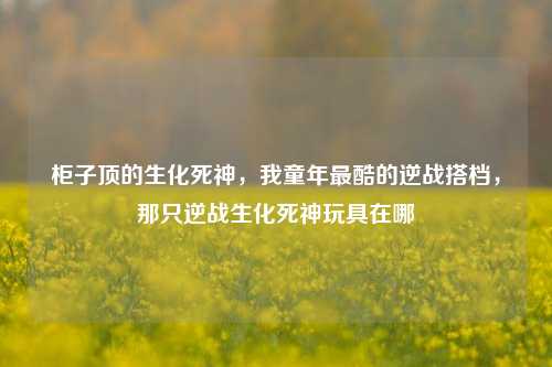 柜子顶的生化死神，我童年最酷的逆战搭档，那只逆战生化死神玩具在哪
