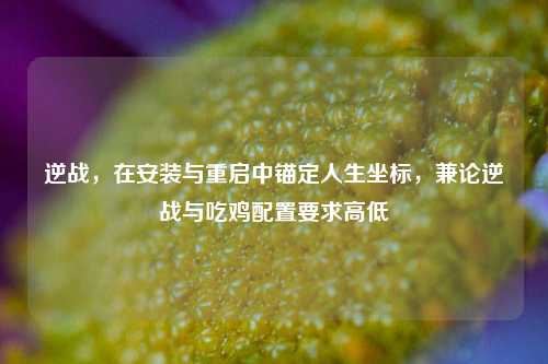 逆战，在安装与重启中锚定人生坐标，兼论逆战与吃鸡配置要求高低
